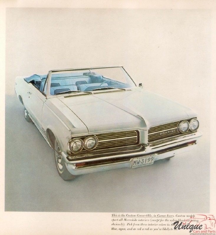 1964 Pontiac Tempest Brochure Page 10